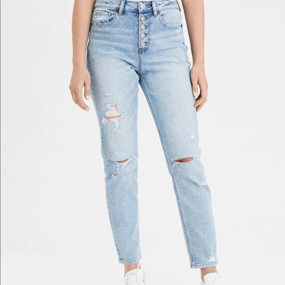 American eagle mom jeans